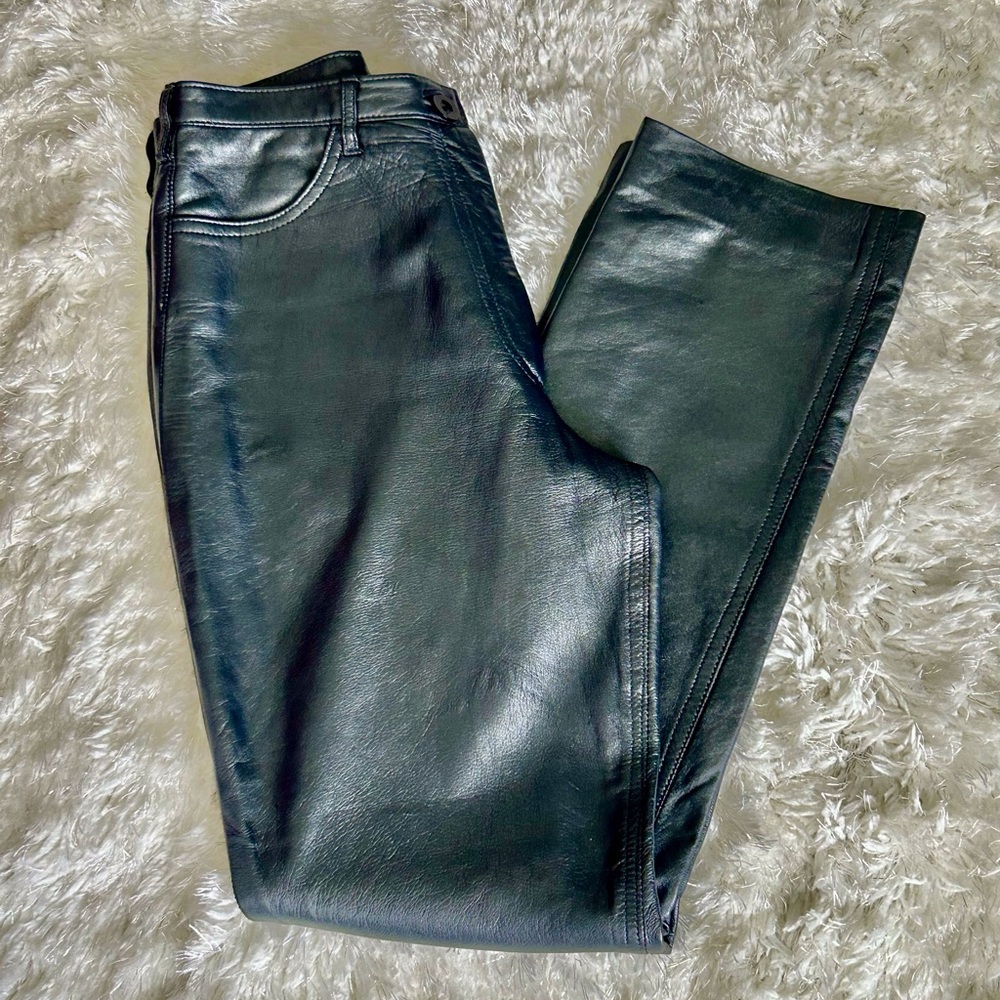 Leather Vericci Women’s Pants size 2 waist 26 length 29